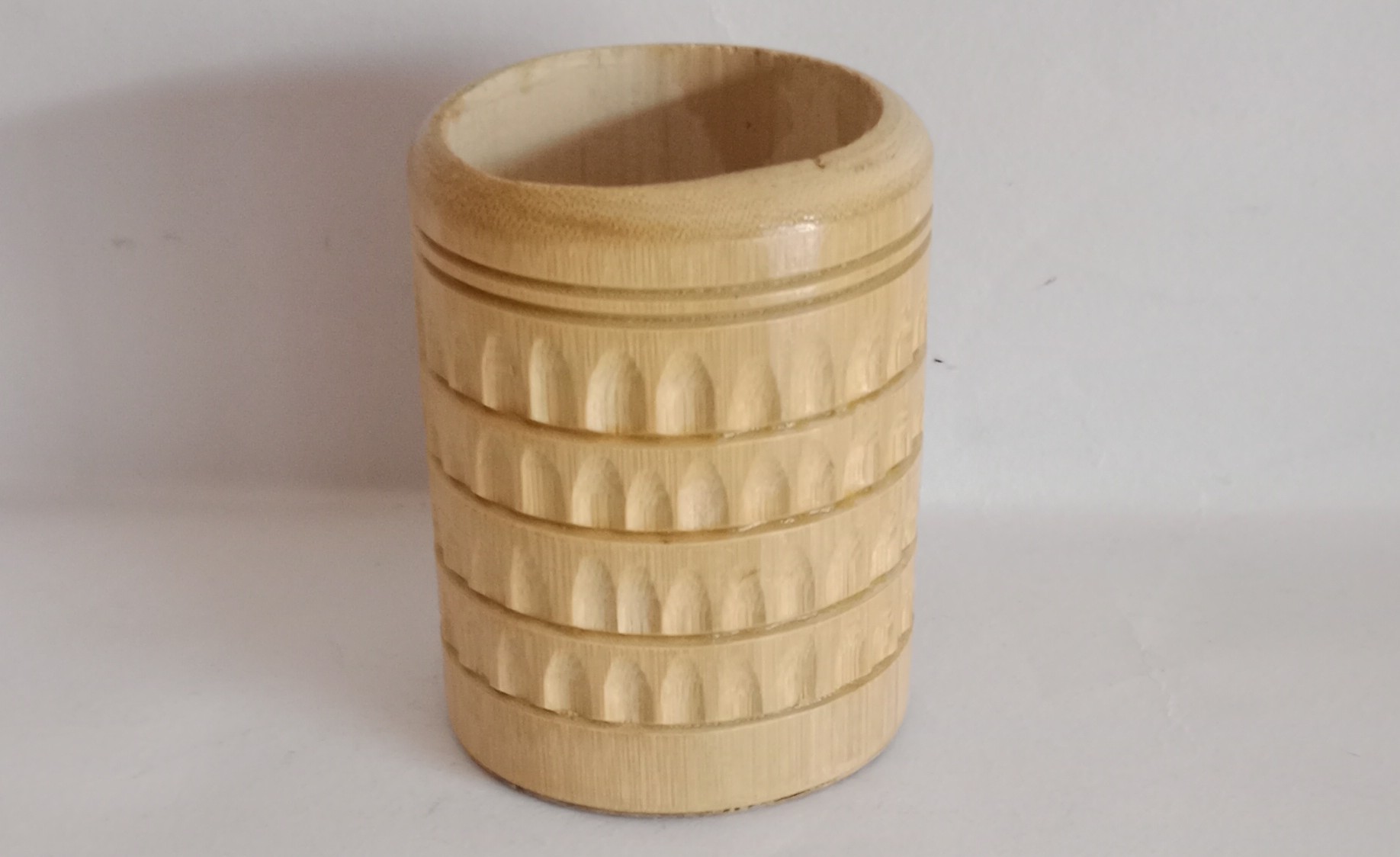 Bamboo Pen Stand